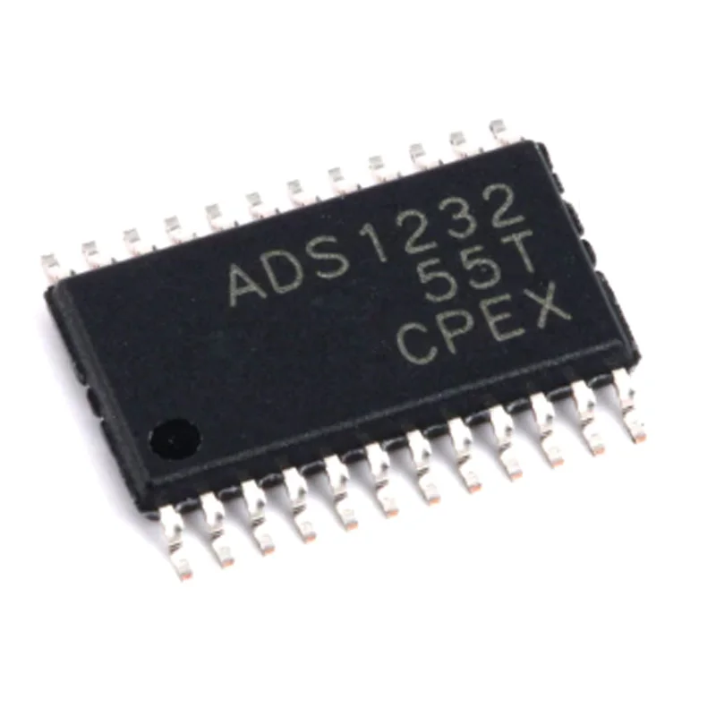 

Brand New Original Ads1232Ipwr Silk Screen Ads1232 Analog-To-Digital Converter 24-Bit 80Sps Tssop-24