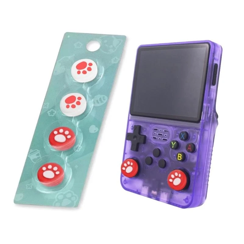 Las cubiertas empuñaduras joystick E8BA aseguran control preciso para los sistemas juegos portátiles RG556