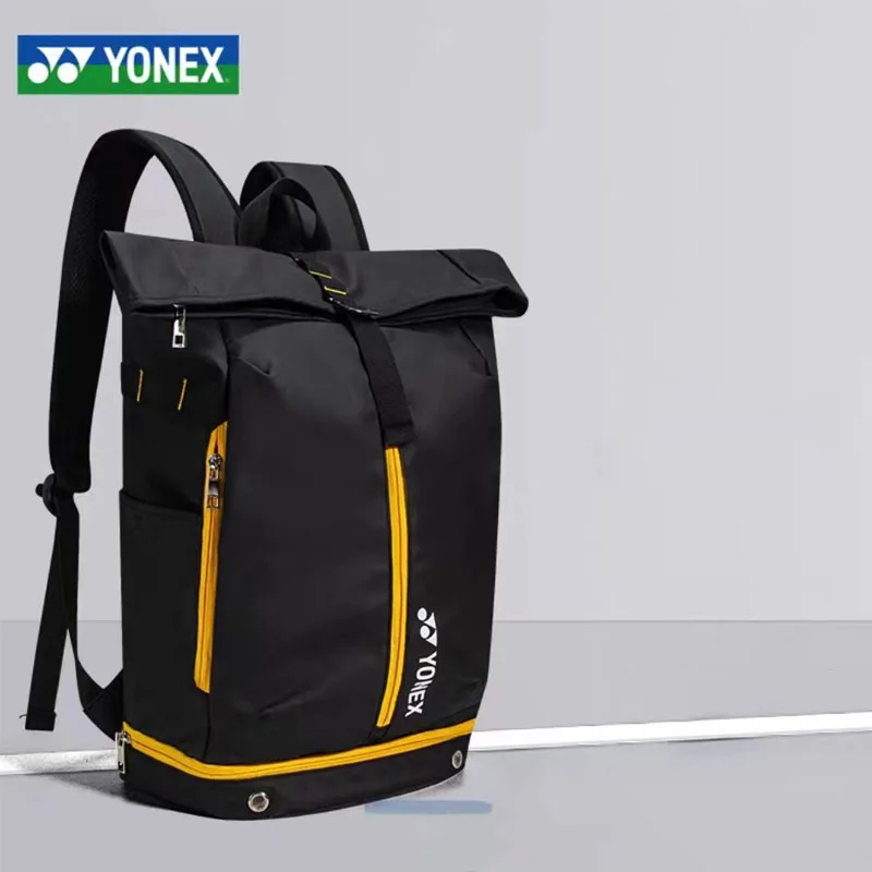 YONEX Badminton Bag Unisex Shoulders High Capacity Tennis Backpack Bag Convenient Wear-resistant Waterproof Training Racket Bags