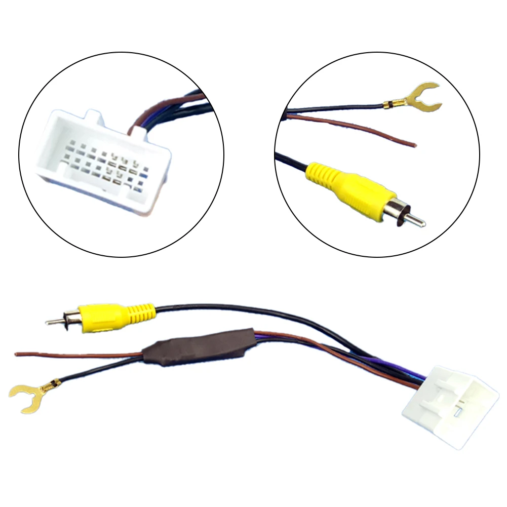 16Pin Video Output Cable Compatible With Select For Hyundai And For Kia Models For Camera Video Signal Routing