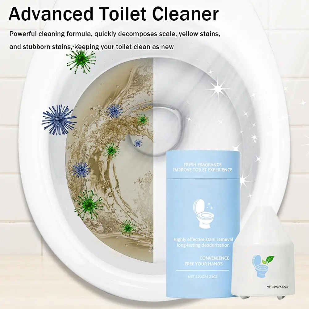 2026 New Advanced Toilet Cleaner Automatic Long-Lasting Toilet Bowl Cleaning Tablet Pro Fresh Scent Toilet Deodorizer For Home