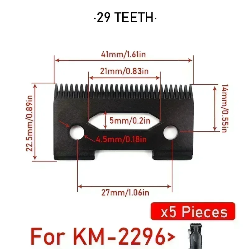 Kemei Haarschneidemaschine Kit KM-2296 KM-2299 KM-1102 Elektrische Haarschneidemaschine für Herren Professionelle Haarschneidemaschine für Männer – Detail 14