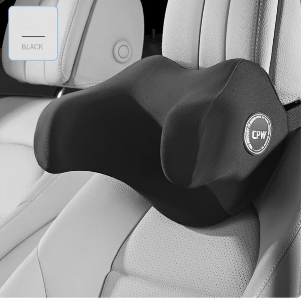 

New U-shaped Car Headrest Memory Cotton Neck Protection Neck Pillow No Crooked Head Pillow Travel Sleep