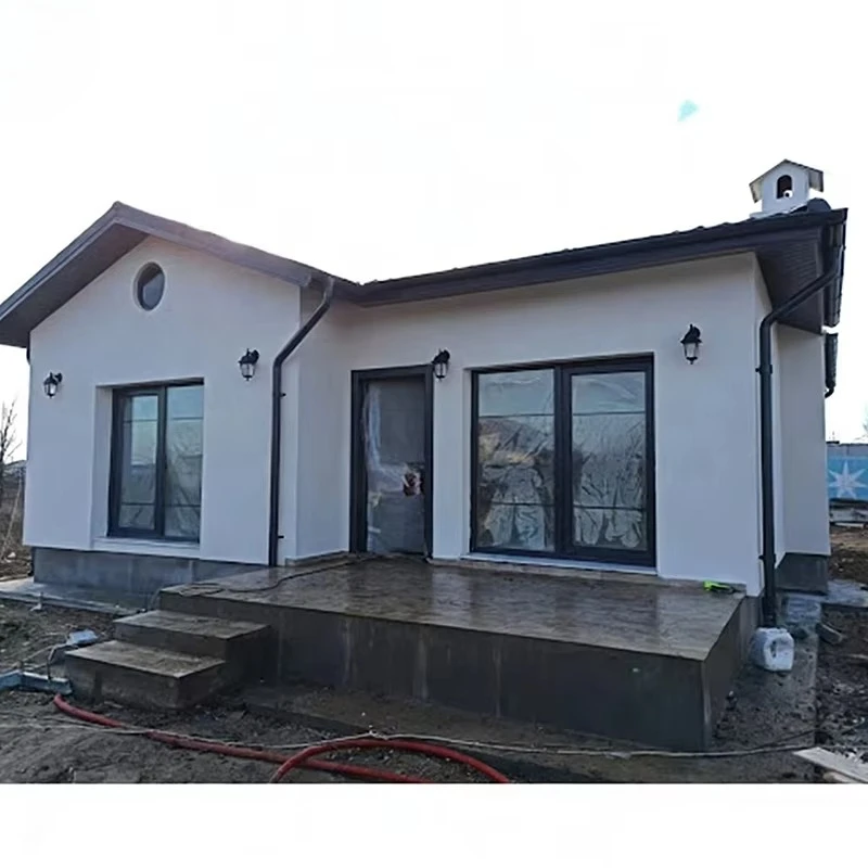 Combined Residential Light Steel Structure Prefabricated Luxury Villa Building