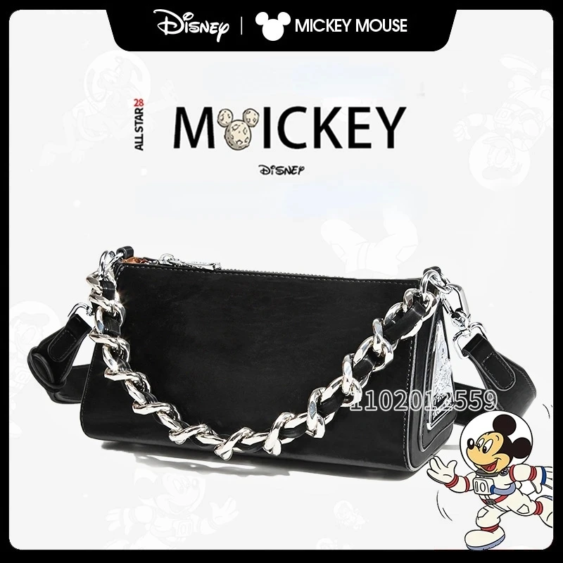 Disney Mickey Original New Women's Handbag Luxury Brand Fashion Women's Shoulder Bag Cartoon Mini Women's Bag High Quality