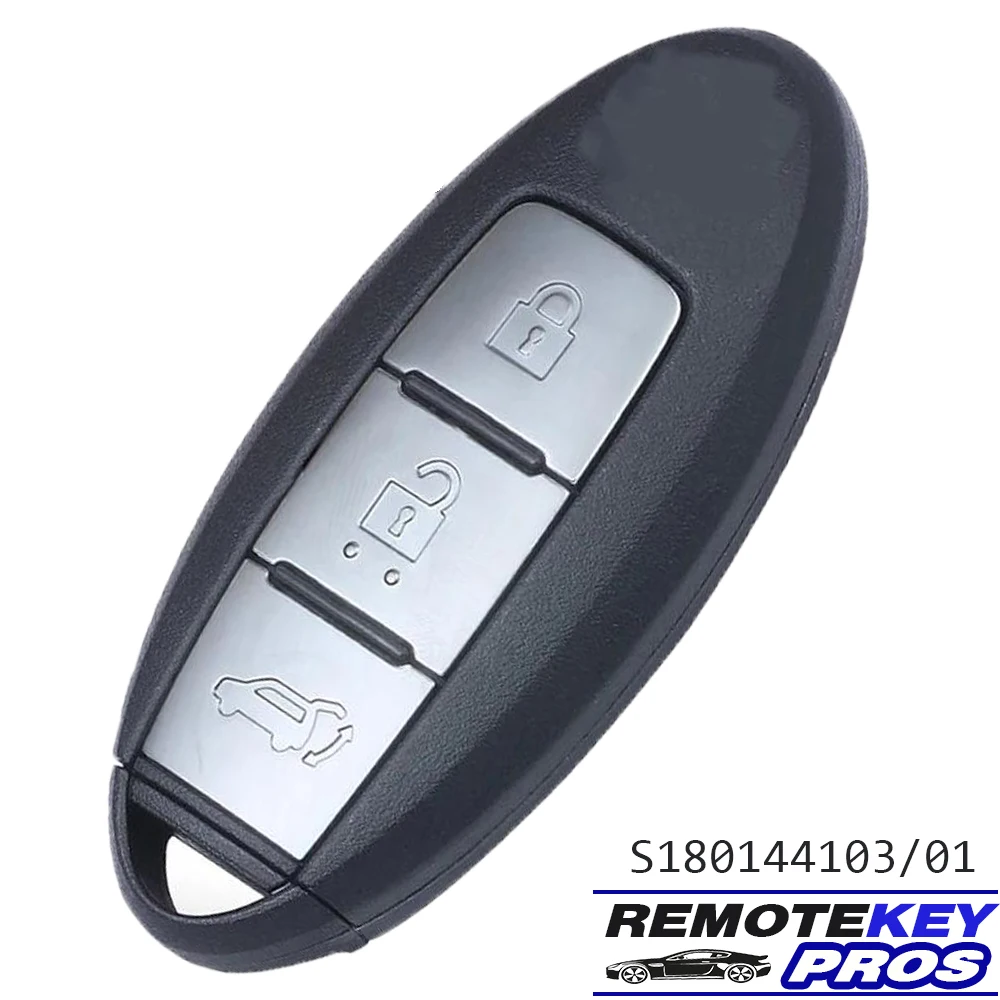 

DIYKEY S180144103 S180144101 для Nissan X-Trail 2014 2015 2016 2017 2018 2019 Auto дистанционный смарт ключ-брелок 3 кнопки 315 МГц 4A Chip