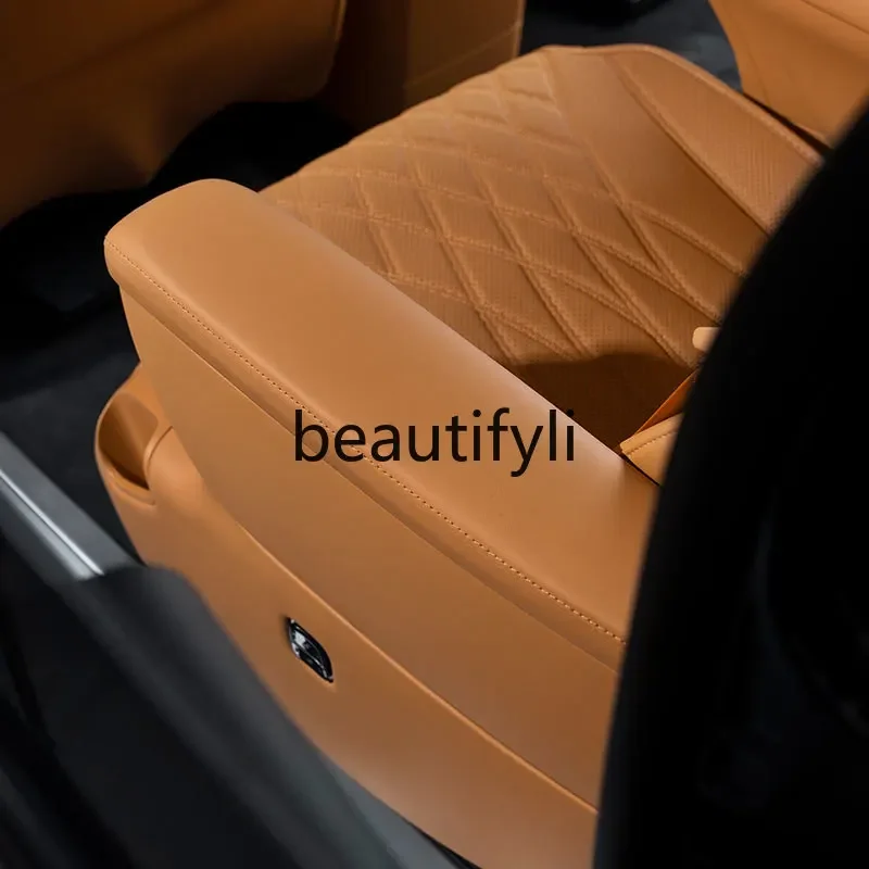 Second row armrest protective pad Rear armrest box protective pad New car accessories modification