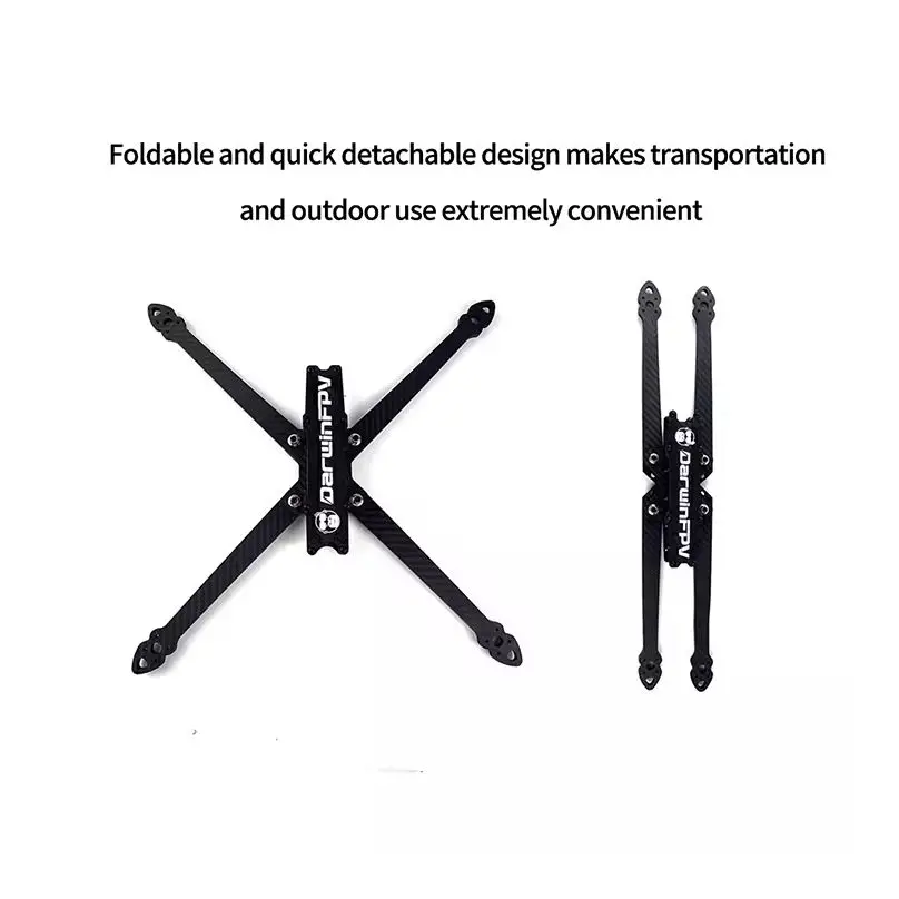 DarwinFPV FPV X10 Frame Long Range Folding Frame Kit 10 Inch 410MM Wheelbase For Drone Quadcopter Parts