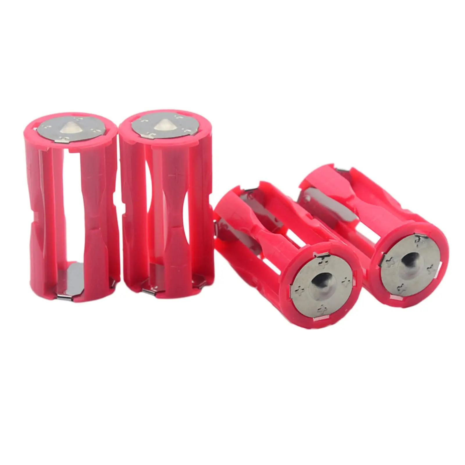4x Battery Converter Rust Reistance Universal Strong Reusable Sturdy Easy to Install Electronics Cameras Battery Holder Case Box