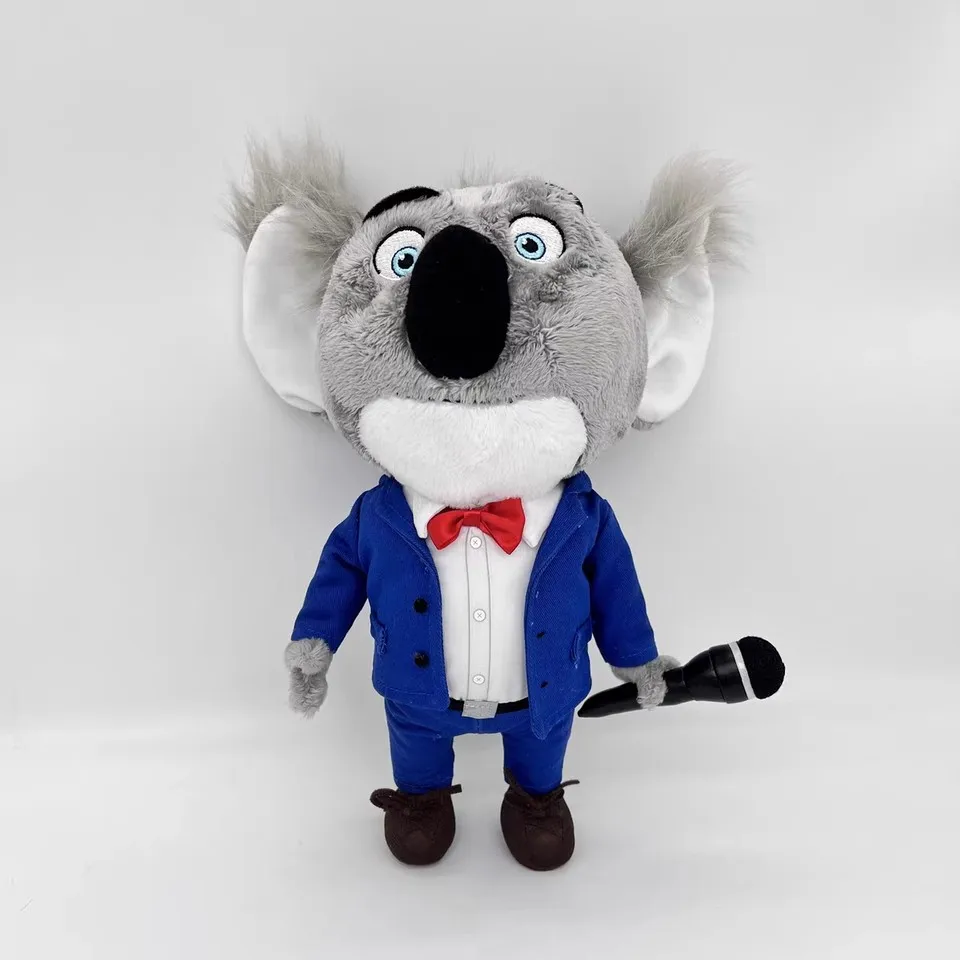 Beijing Movie Park Sing Fluffy Stuffed Toys Moon Theater Bert the Koala Collectible Plushie Souvenir