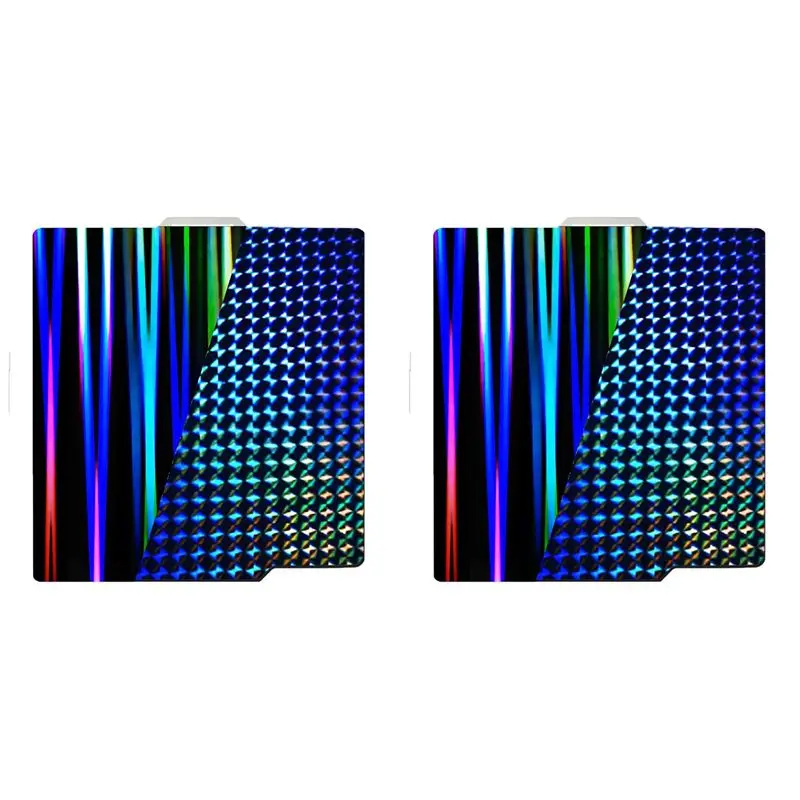 N84R 2X H1H Build Plate For Bambu-Lab X1C/X1/X1E/P1P/P1S/A1 Print Bed 257X257mm Light +Phantom Spring Steel Sheet Plate