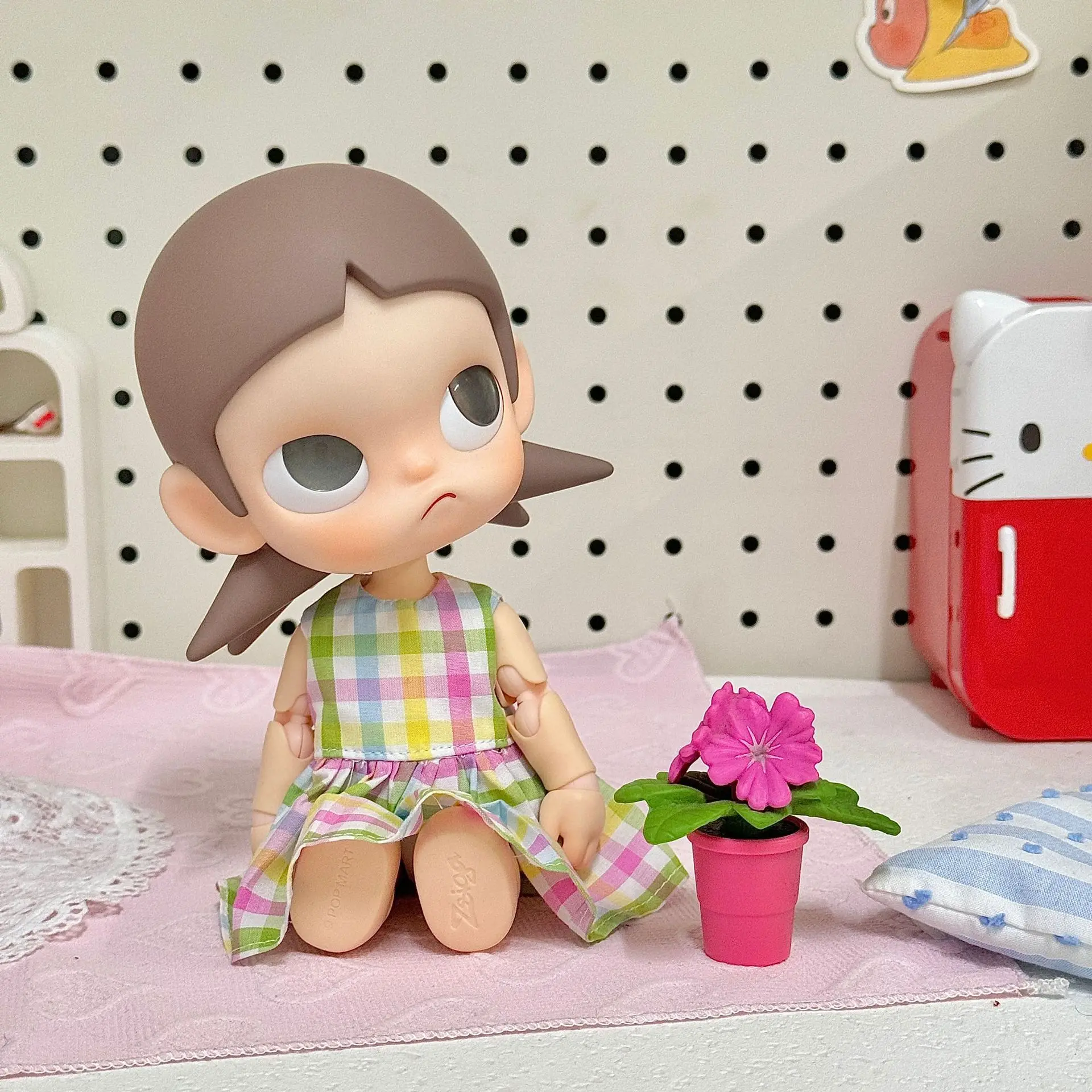 Fashion Floral Print Vest Skirt Mini Doll Clothes for Zsiga Long Legs Kitty 1/6 BJD OB24 - view 2