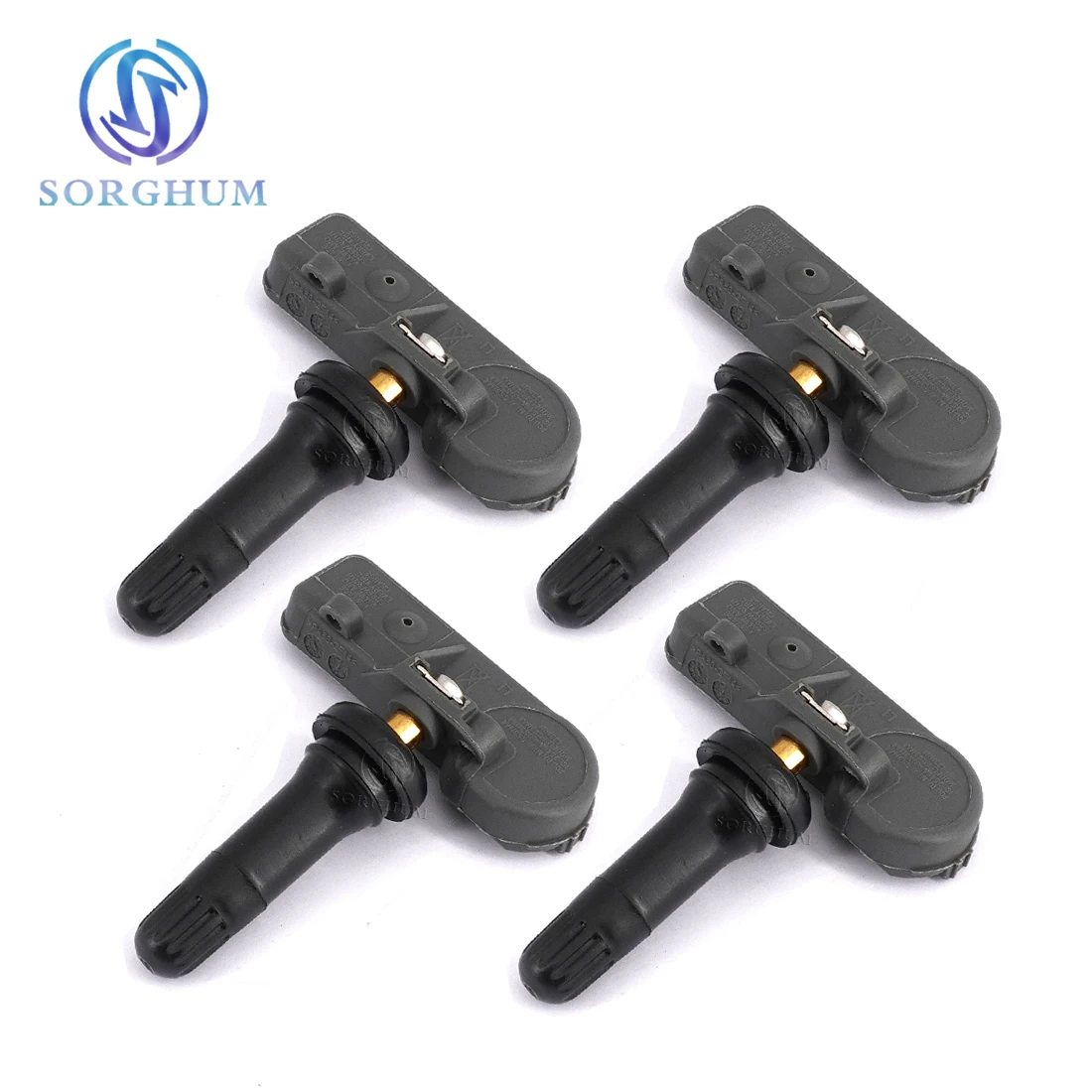 

4pcs Sorghum DR3V-1A180-BA BB5T-1A180-AA Car TPMS Tire Pressure Sensor For Ford Escape Explorer Expedition Tourneo Transit F-150