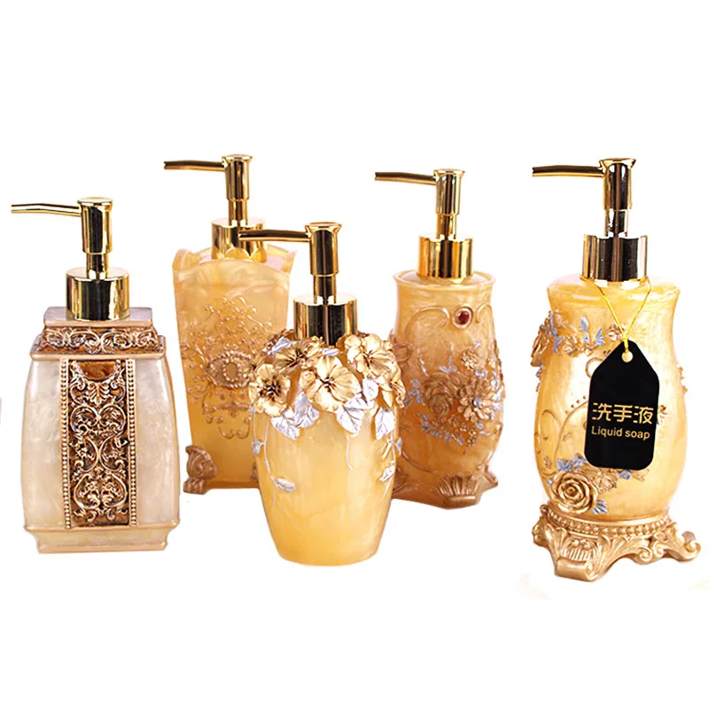 Sanitizer Bottle Bathroom Liquid Soap Dispenser Shampoo Detergent Kitchen Silicone Pump Kitchen Portable Soap Dispenser LY66