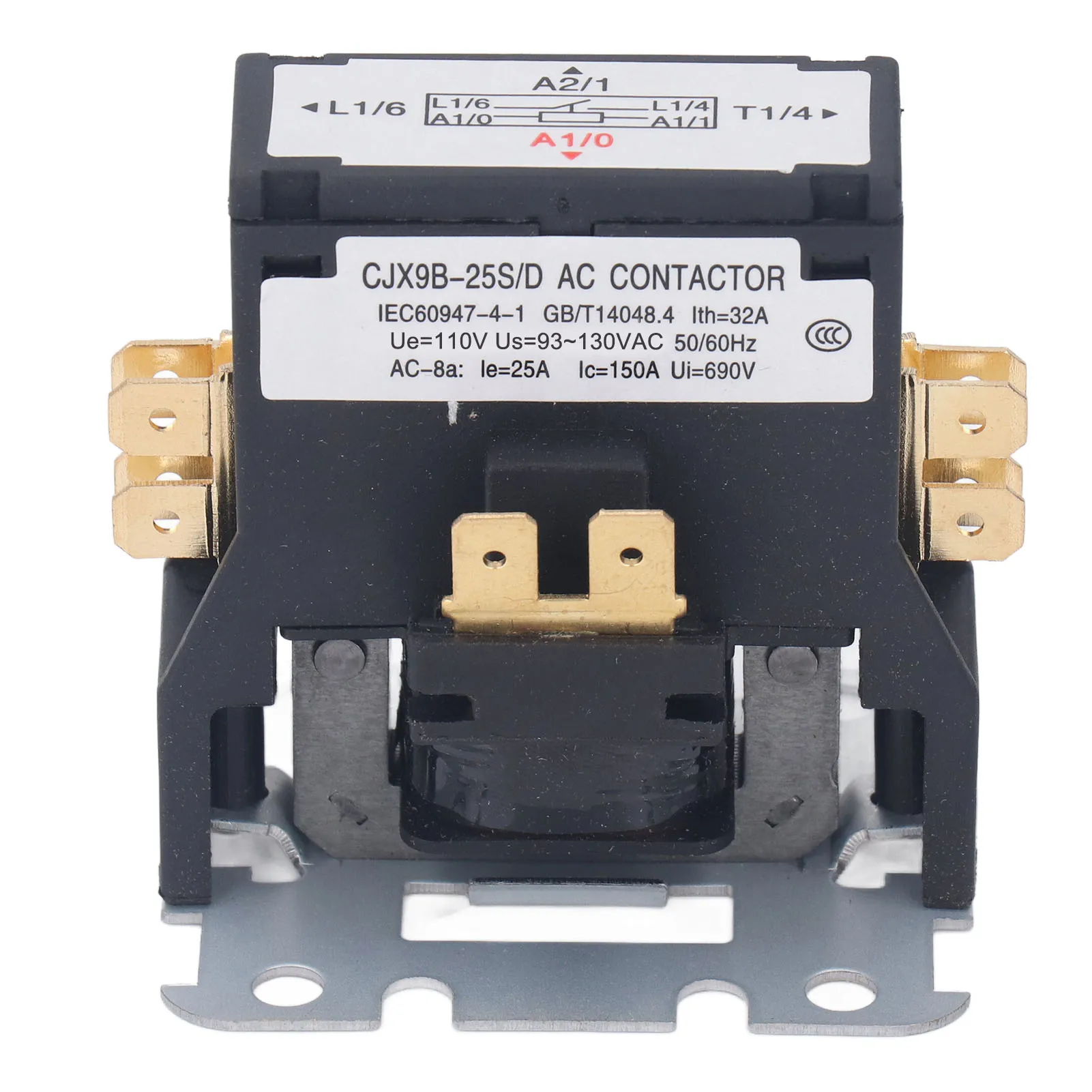 HVAC Contactor Single Pole 25A for Conditioner Condenser Replacement Switch