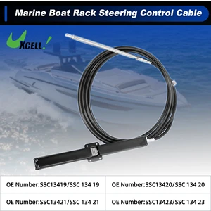 UXCELL 1 Pc 19 ft No.SSC13419/20 ft No.SSC13420/21 ft No.SSC13421/23 ft No.SSC13423 Marine Boat Rack Steering Control Cable