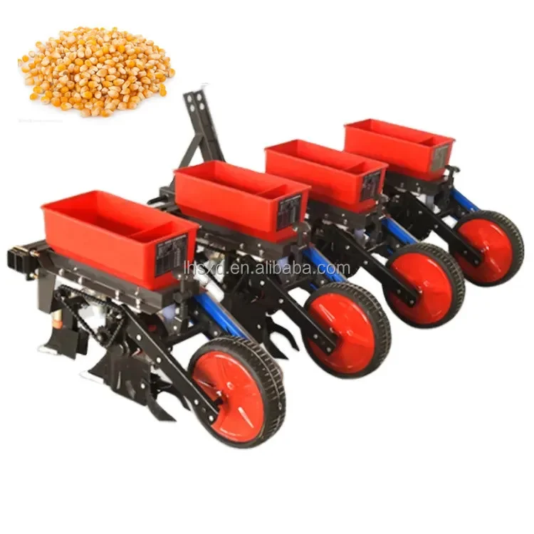 Corn Seeder Three point hanging 2 3 4 row corn planter/corn precision planter matched with four-wheel tractor