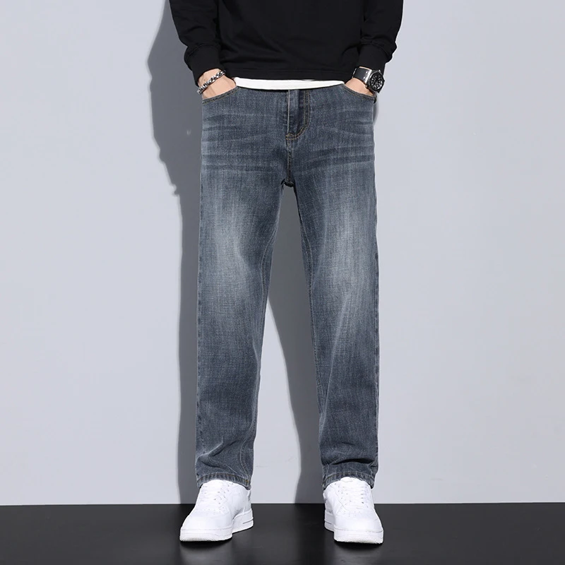 

Spring Summer Classic Fashion Retro Premium Striped Shorts Men Jeans Casual Slim fit Comfort