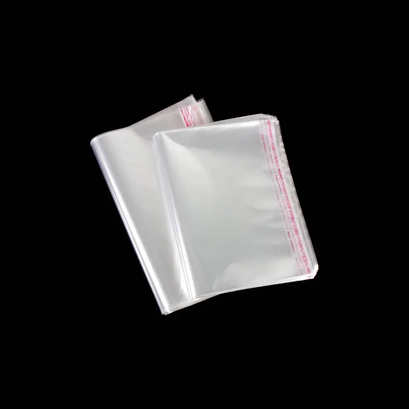 

Opp self-adhesive bag bag 25-55cm wide transparent self-adhesive sealed plastic bag Gift bag Clothing packaging can be larger