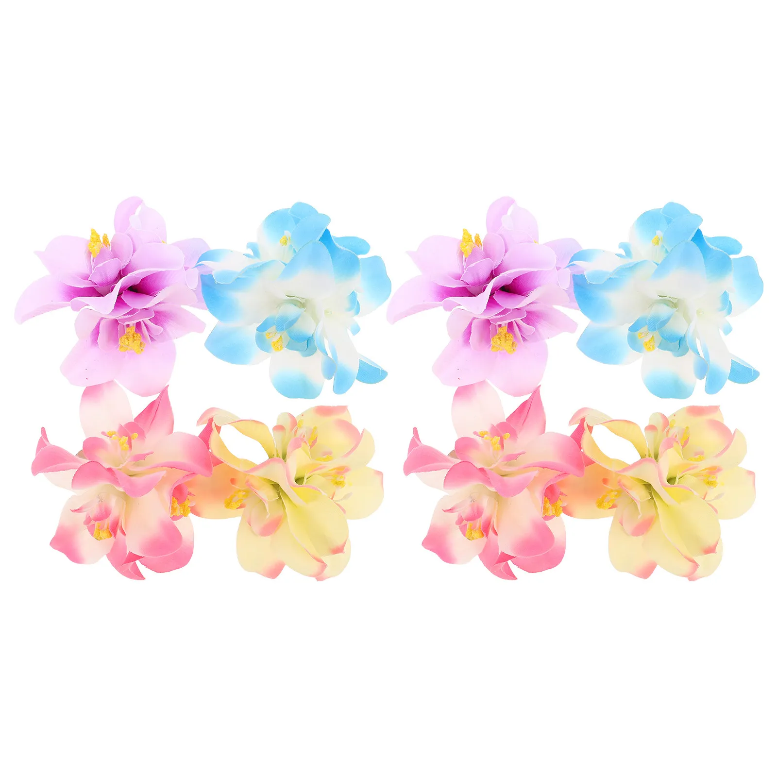 

Artificial Flower Hair Clips for Women Vibrant Orchid Design Hair Accessory Lightweight Comfortable All Day Wear