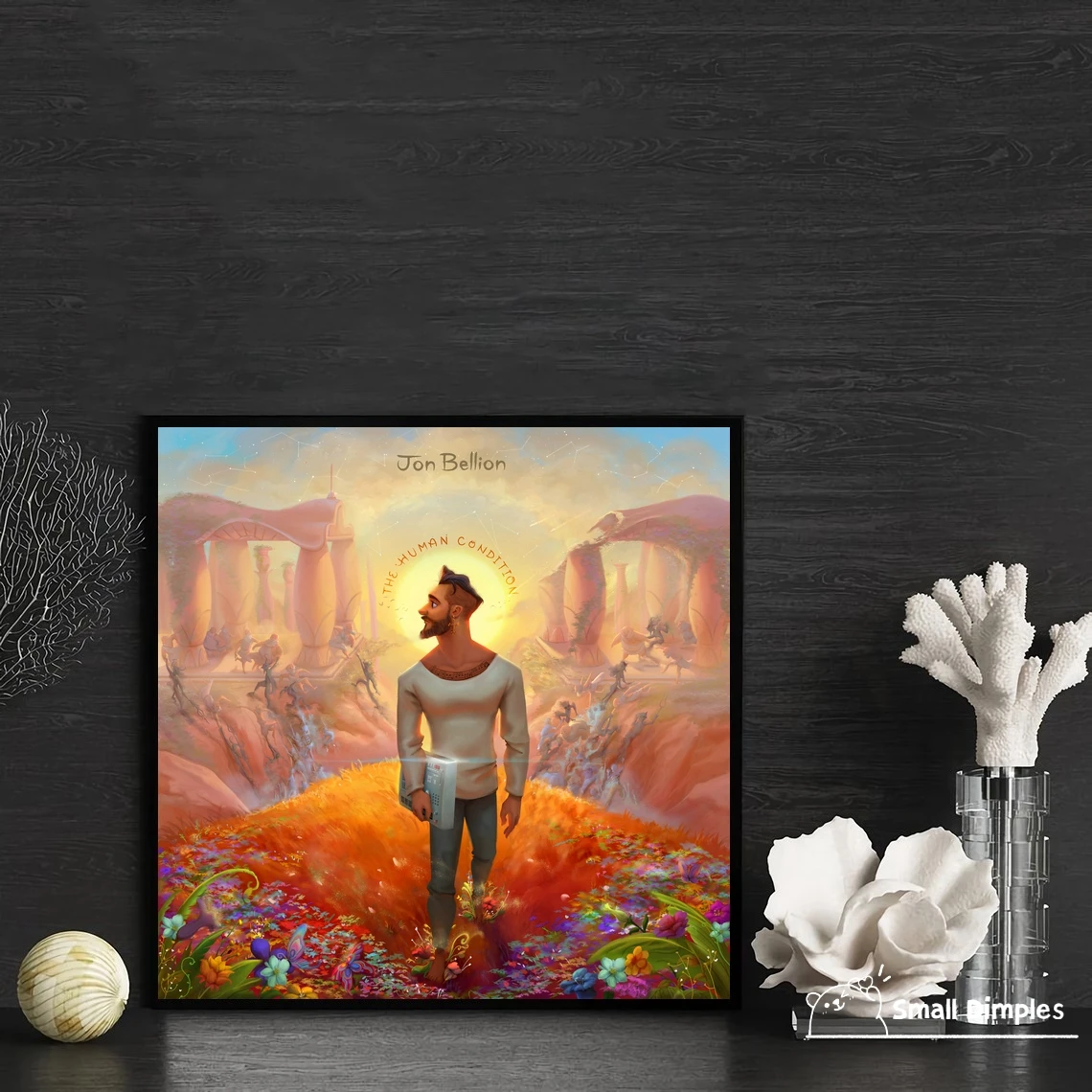 Jon Bellion The Human Music Album Cover Poster Canvas Art Print Home Decoration Wall Painting (No Frame)