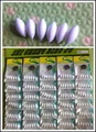 white S 9x4mm