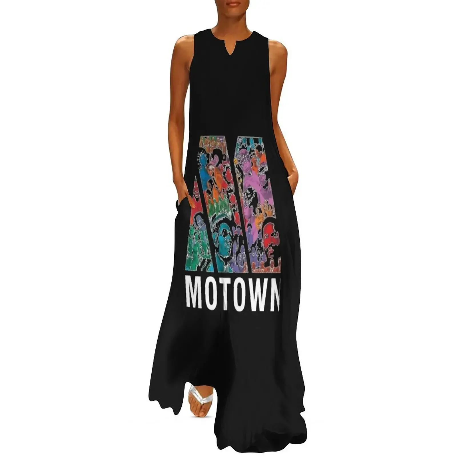 

MOTOWN RECORDS legend pop Essential T Shirt Long Dress fairy dress prom dresses 2025 clothes for women Dress