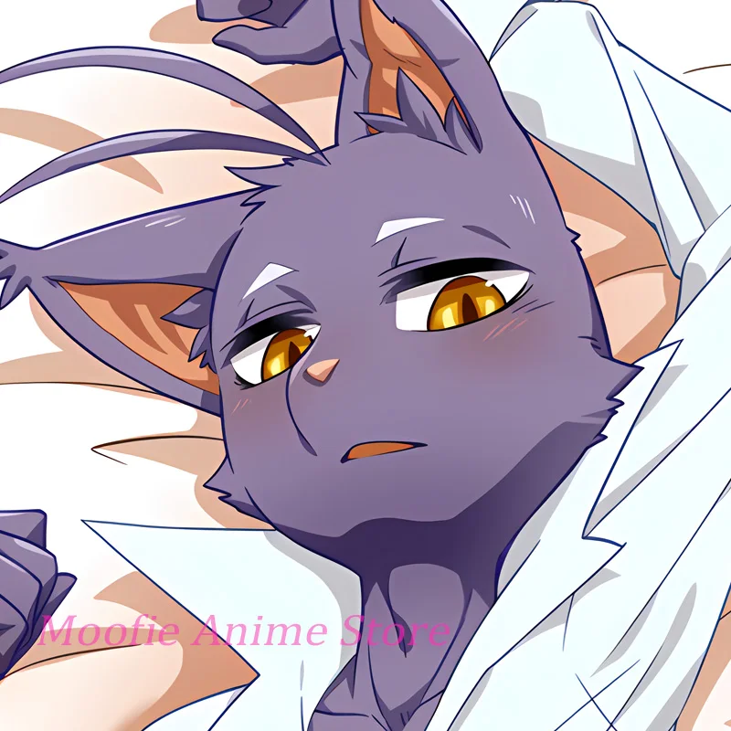 Anime Pillowcase Shin Kuroi (morenatsu) Dakimakura Life-Size Double-Sided Print 2WAY Hugging Body Pillow Cover