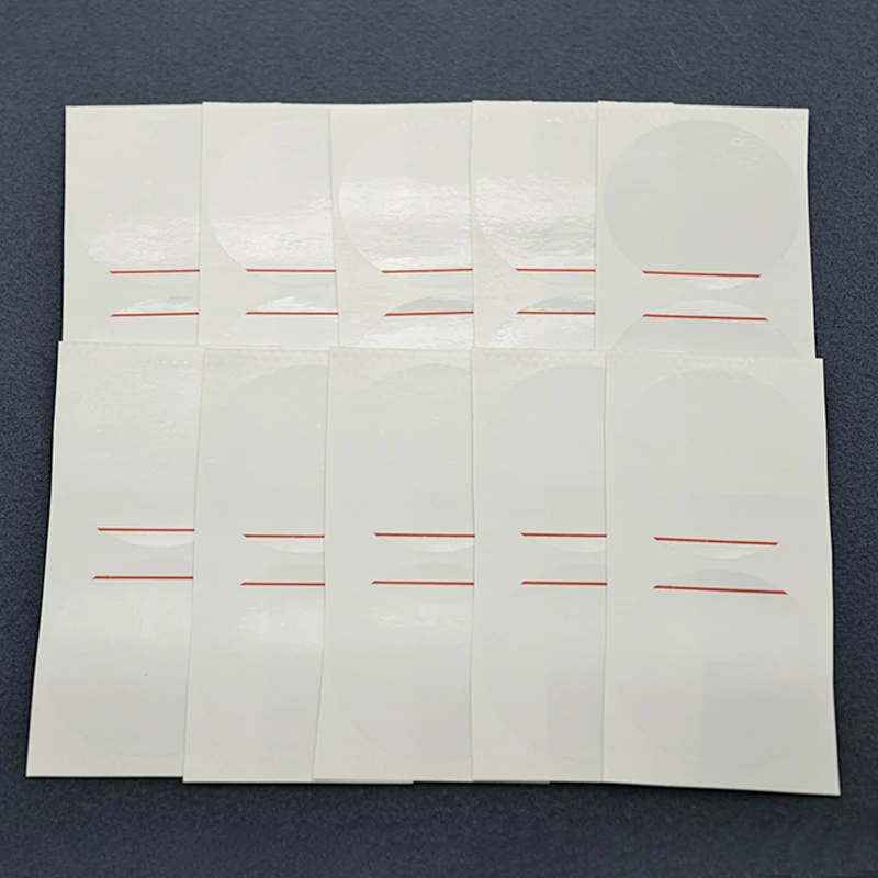 20/50 قطعة ساعة الغطاء الخلفي ملصق مضاد للمياه الغطاء السفلي فيلم الغبار مقاوم للماء فيلم ساعة إصلاح أجزاء صالح الساعاتي