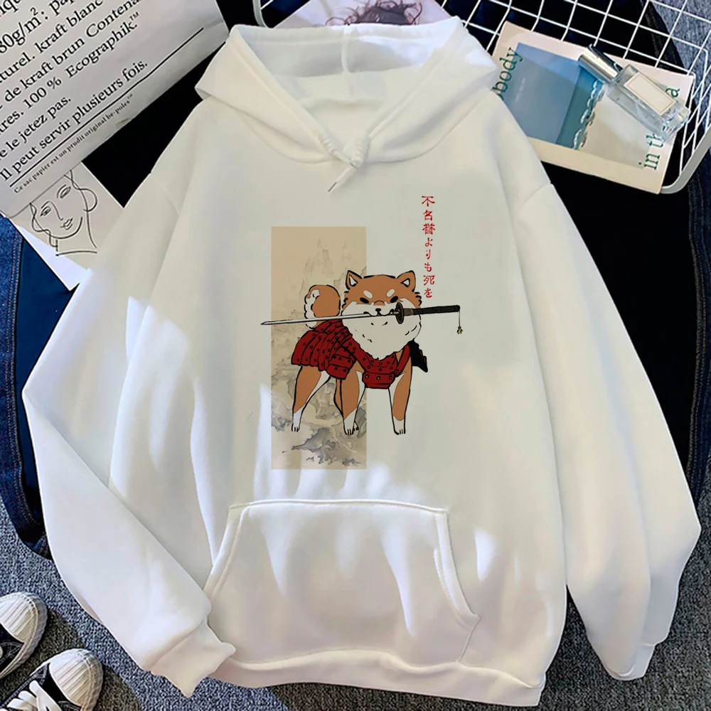 Sweats à capuche graphiques Shiba Inu pour femmes, pull Kawaii, sweat-shirt Smile, vêtements Y2K, 600, 2023