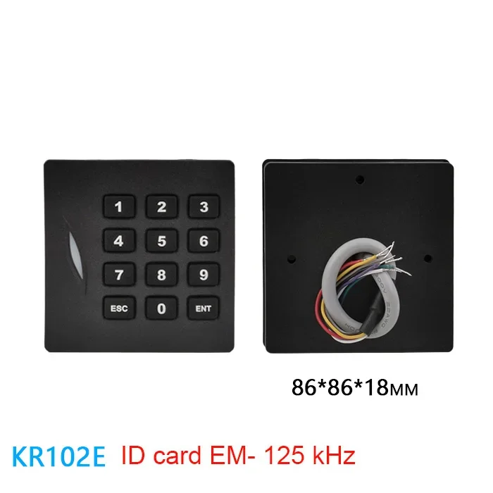 Waterproof Card Reader  KR300 KR100E  KR100M   KR102E KR102M  KR601E KR601M  KR602E KR602M WG26  For Access control