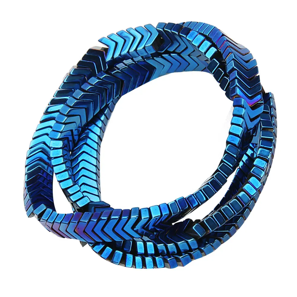 

160 шт., цветные каменные бусины в форме стрелки, полые мини-отверстия для изготовления ювелирных изделий своими руками, ожерелье, браслет, ремесло, сделай сам, бусины для рукоделия