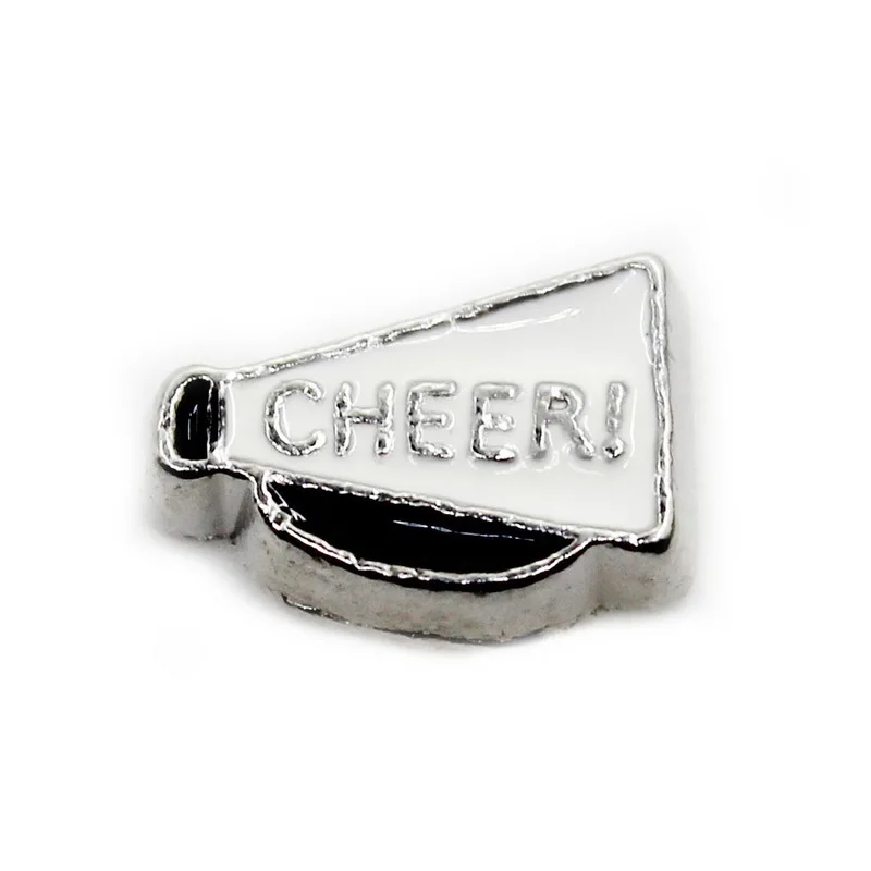 

Hot Selling 20pcs/Lot CHEER Floating Charms Living Glass Pendants Lockets Jewelry Accessory