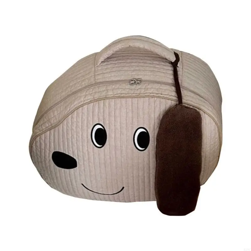 A5YC 유치원 보관 가방 경량 넓은 면화 천 가방 어린이 침구 보관 가방 잡화 가방 여행 가방 선물