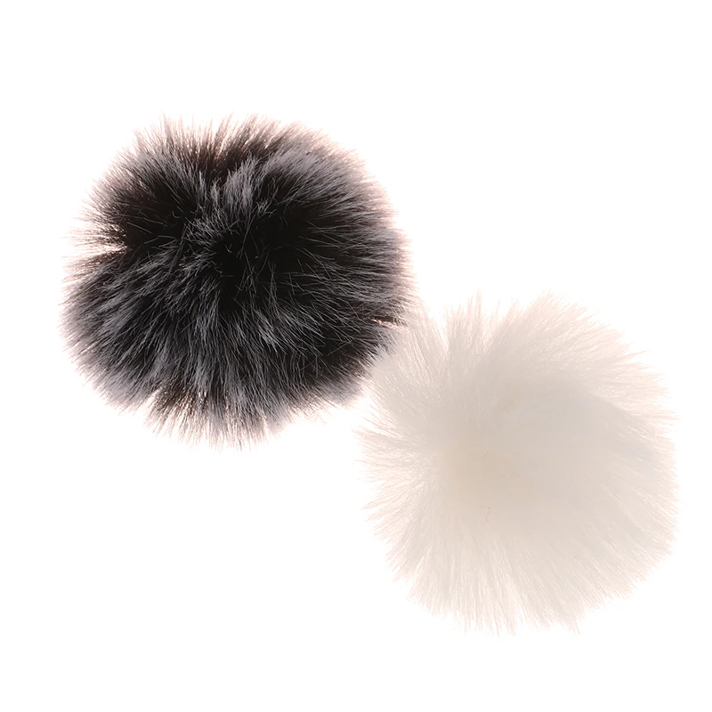 Universal Lapel Mic Furry Windscreen Fur Windshield Wind Muff  Comfortable Lapel Lavalier Microphones Cover