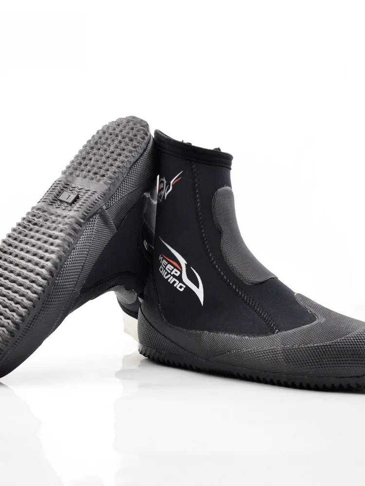 thi-sole-wading-boots-durable-high-top-adult-children's-diving-oes-for-outdoor-beach-str-exploration-and-snorkeling