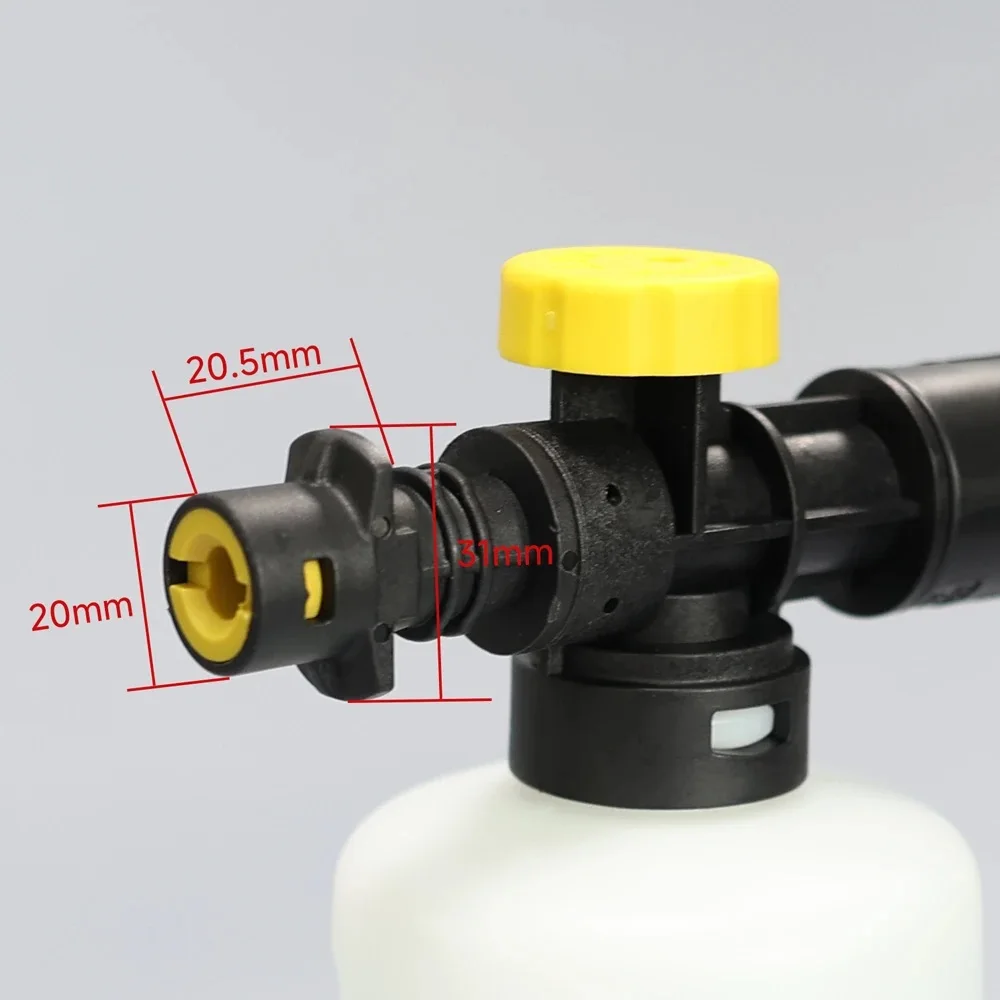 Upgrated Snow Foam Lance For Karcher K2 K3 K4 K5 K6 K7 Car Pressure Washer Soap Foam Generator With Adjustable Sprayer Nozzle image 4