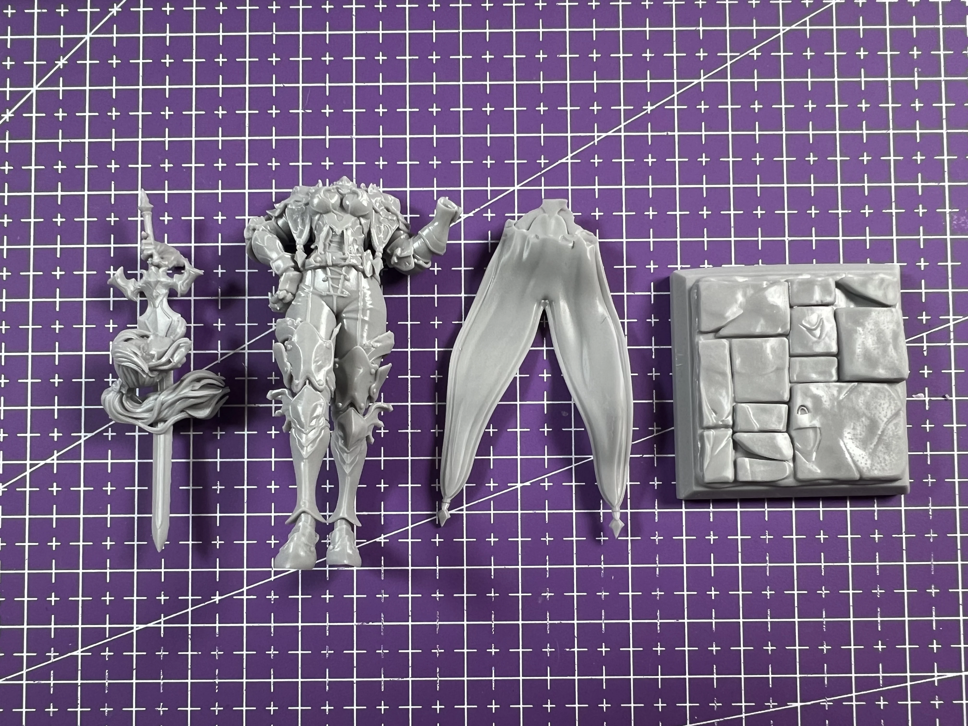 75 мм литая модель из смолы, сборочный комплект, женский воин, модель из смолы, игрушка, неокрашенная