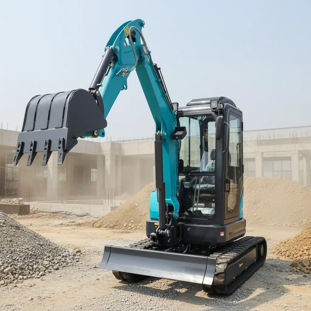 Customize Multi Purpose Mini Excavator 2 Ton EPA Crawler Digger Construction Equipment
