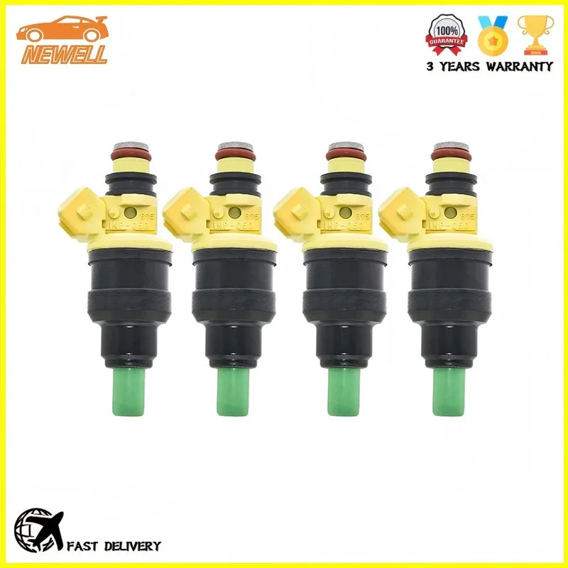 4pcs INP-050 INP050 MD111420 Fuel Injector For Plymouth Colt, Mitsubishi Mirage, Eagle Summit, Dodge Colt 1.5L