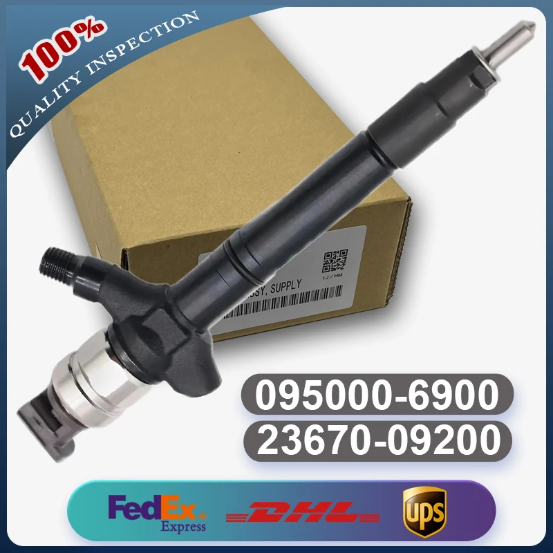 

Common Rail Injector 095000-6900 095000-7250 23670-0R060 23670-09200 for Toyota Avensis Verso 2.2 D 2AD-FTV D-4D Engine