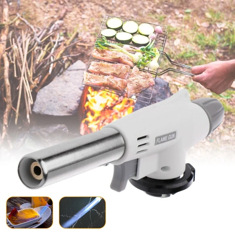 

Hot Selling Outdoor Barbecue Kitchen Baking Igniter Cartridge Air Spray Torch Flame Gun Ceramic Core Spray Gun Small Welding Gun