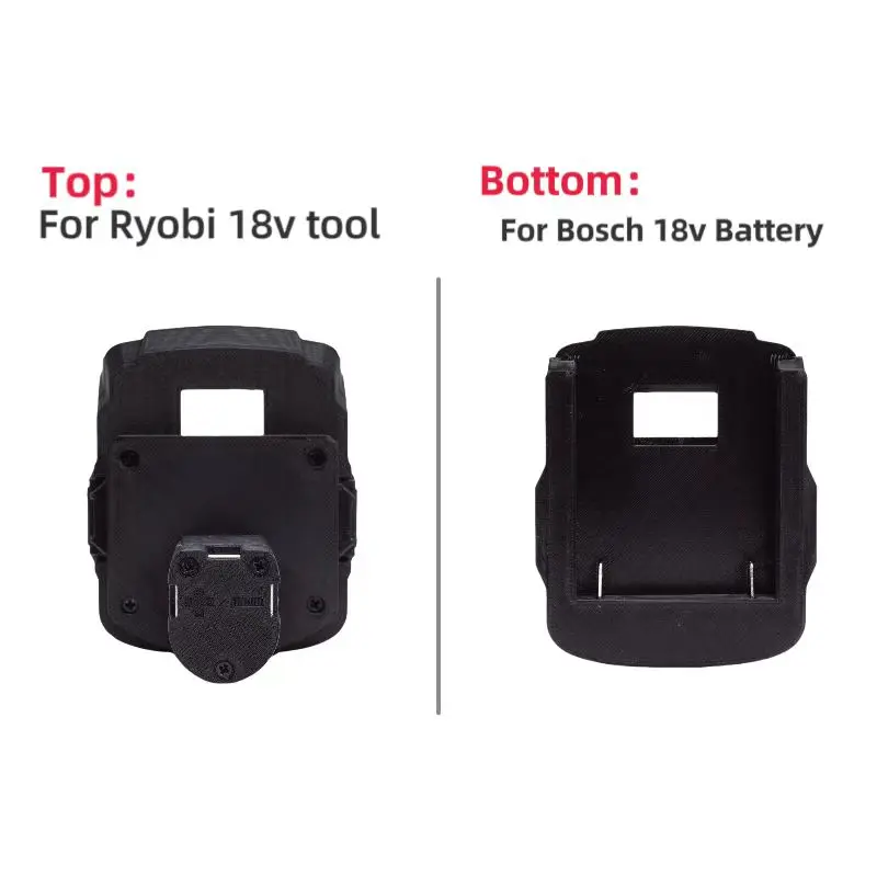 Imagem -05 - Conversor de Adaptador de Bateria para Bosch 18v Conversor de Lítio para Ryobi One 18v Ferramenta sem Escova Apenas Adaptador