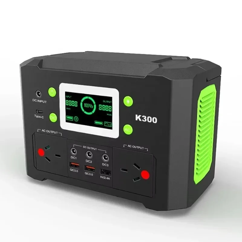 

Portable Power Station – Multiple Power Options, UPS Emergency Generator, Outdoor Power Supply