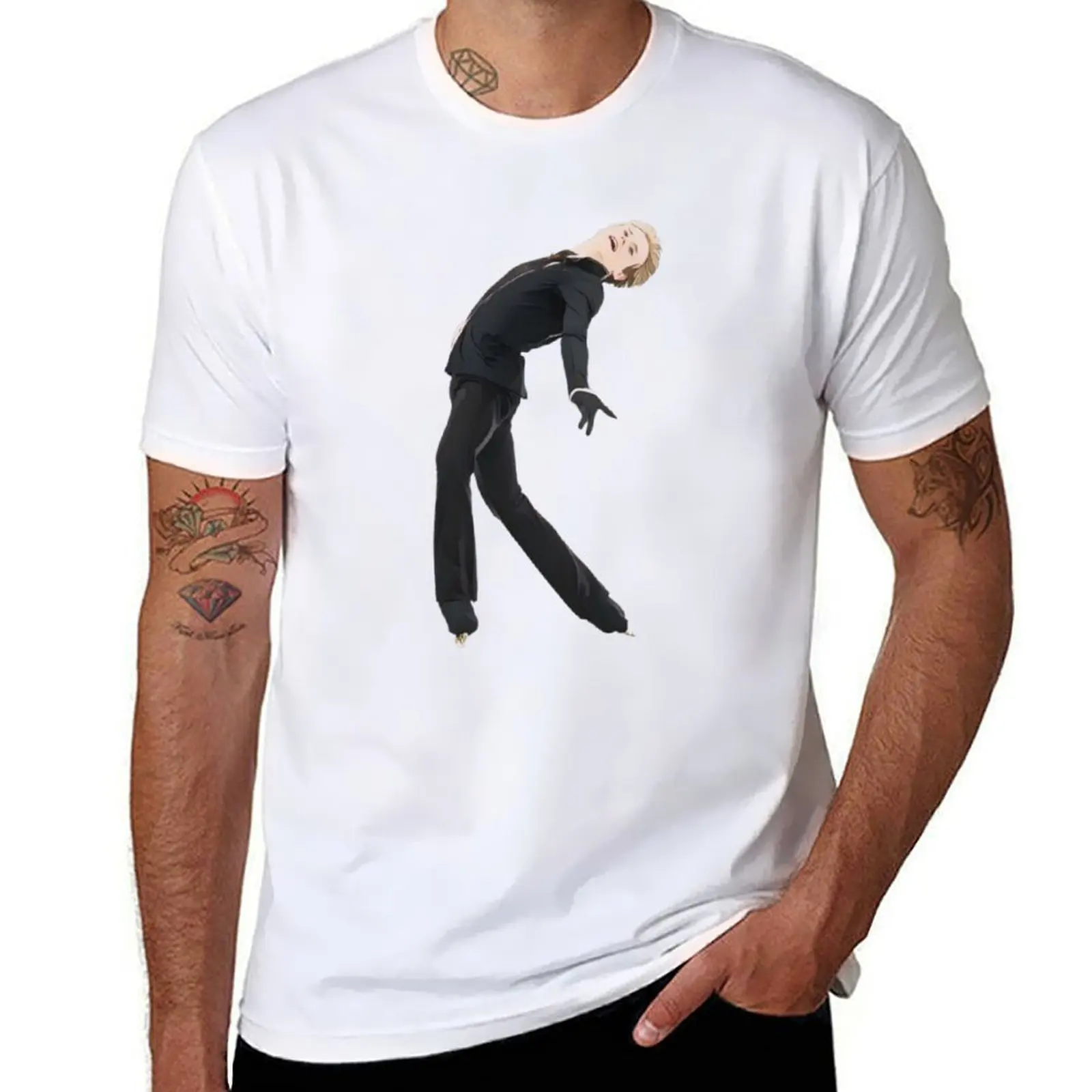 

Ilia Malinin FS 2023 - 2024 Art T-Shirt man tshirt black cotton t-shirt plain for man package T-Shirt