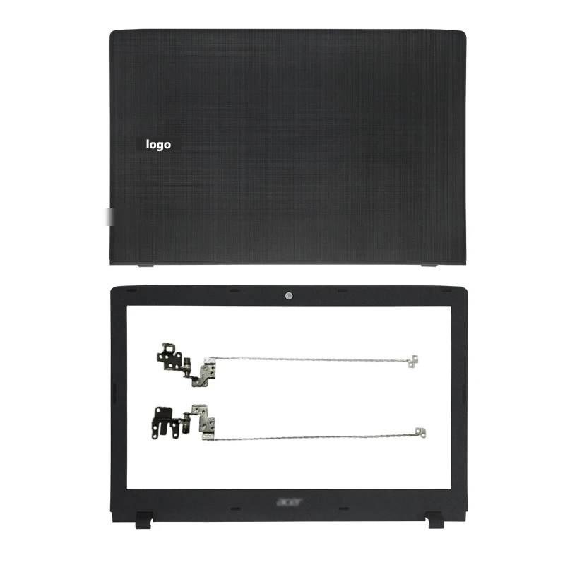 

New Laptop Cover Case For Acer Aspire E5-575 E5-575G E5-523 E5-553 E5-576 LCD Back Cover/Front Bezel/Hinges TMTX50 TMP259 Black