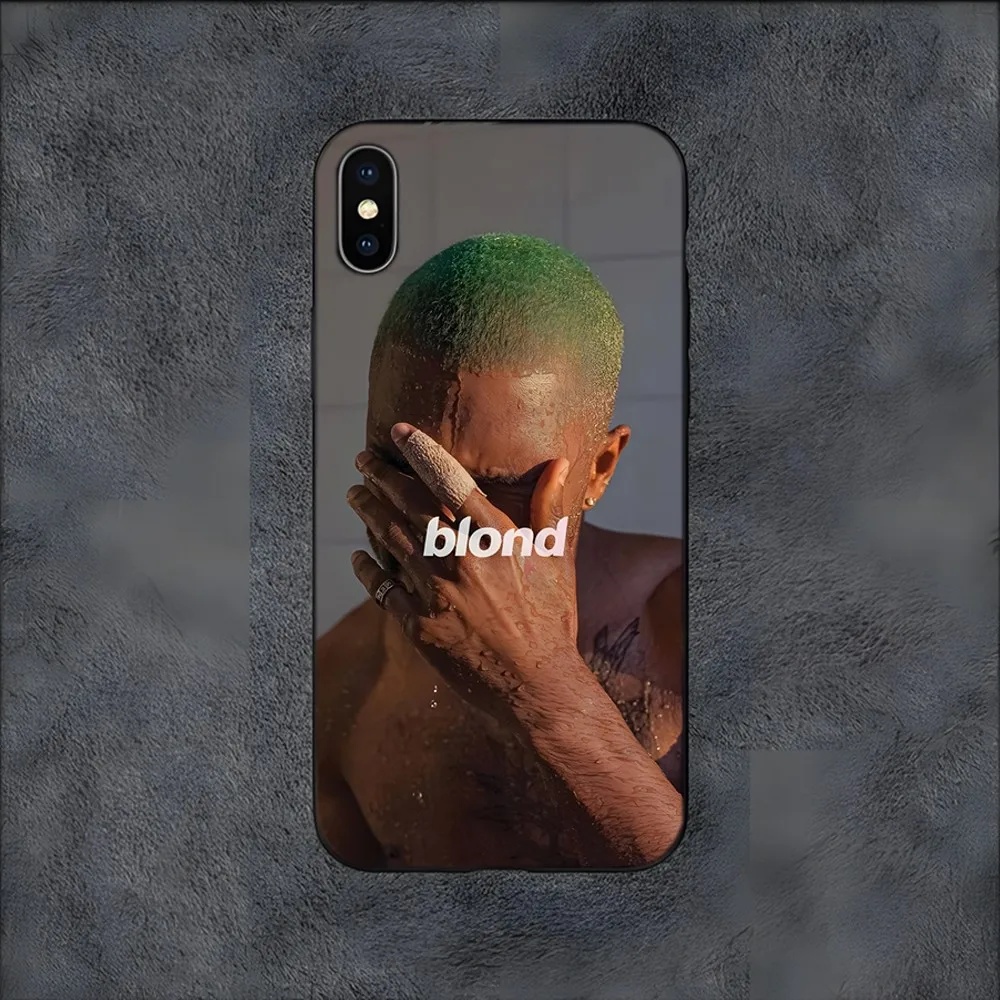 F-FrankS Blonde O-Ocean Rapper Phone Case For Samsung S21,S22,S23,S30,Ultra,S20,S30,Plus,S21 Fe,10,9,5G Silicone Cover