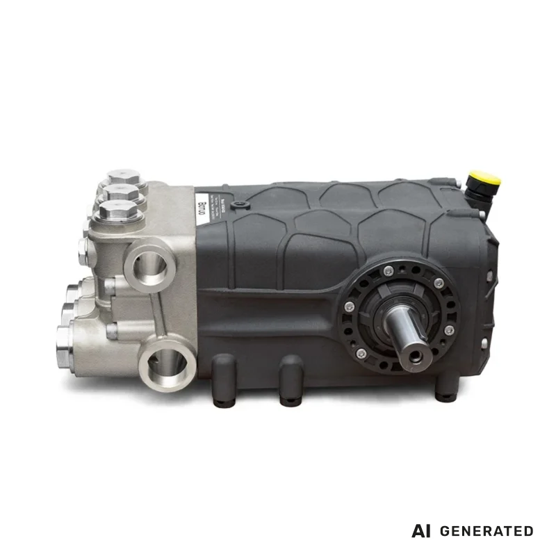 IHG High Pressure Triplex Plunger Pump 100-200Bar 75-153LPM Nickel plated Iron cast Piston Pump for Unclogging and Cleaning