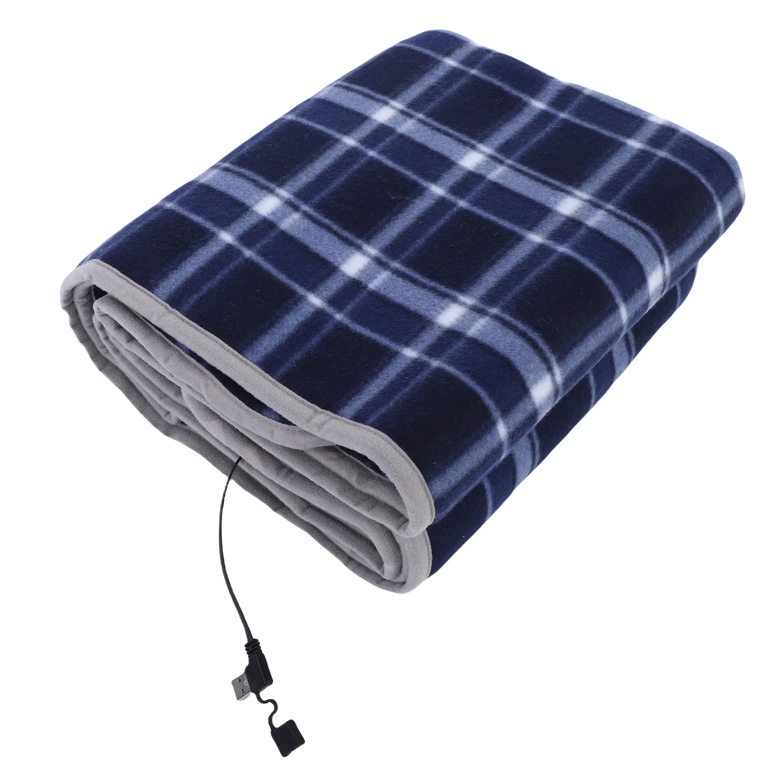 USB Heated Sleeping Bag Pad 5 Heating Zones 3 Temperature Levels Heated Sleeping Bag Liner for Cold Weather Camping Backpacking