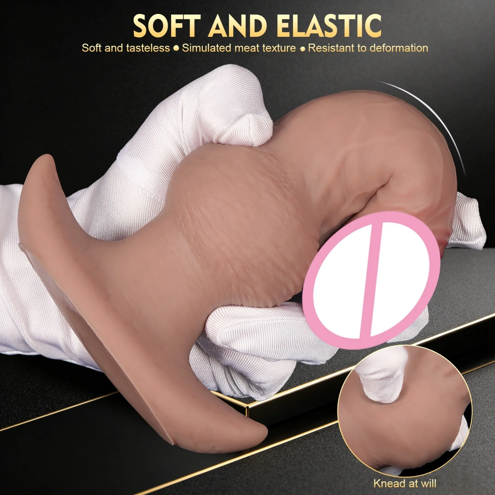 Thrusting Dildo Silicone Dildo Gay Sex Toys Strap On Dildo Big Penis Cock Vagina Prostate Massage Flexible Women Men Adult Toys - view 2